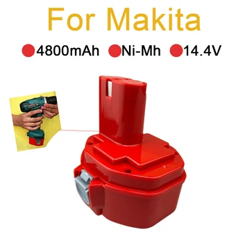 Pentru Makita 1420 1422 14.4 V 4800mAh NI-MH PA14 Instrument de Șurubelniță Baterie de Acumulatori pentru ML143, ML140, JR140DWD,