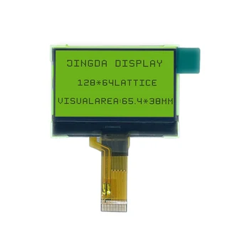 12864 FSTN Pozitiv Transflecive Grafic Modulul LCD 128X64 FPC Cog St7567 Driver IC Alb lumina de Fundal LCD DOT Matrix Display