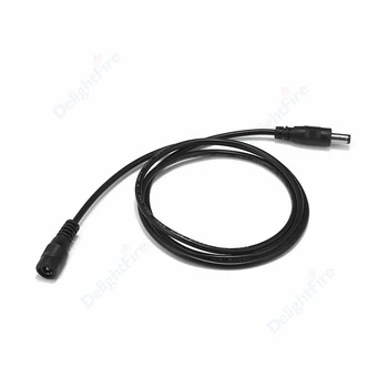 5.5 mm x 2.5 mm DC Cablu de Extensie 5V 12V 24V 1m 1,5 m Jack Conector Cabluri de Cupru Pentru Incarcator Auto XGIMI AC Adaptor de Alimentare