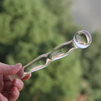 Noi Pur Sticlă Pyrex Cristal Penis Artificial Jucarii Sexuale Vagine Anal, Dop De Fund Orgasm Stimulator De Sticlă Jucarii Anale