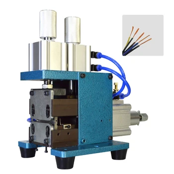 Multifunctional Cablu Răsucire Peeling masini Pneumatice pentru Dezizolat Sârmă Mașină Multi-core de Sârmă și Cablu Stripper