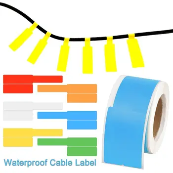 100buc rezistent la apa Accesorii de Cabluri Eticheta de Rețea Organizator Cablu Tag-uri cabluri de Sârmă de Marcare prin Cablu Etichete