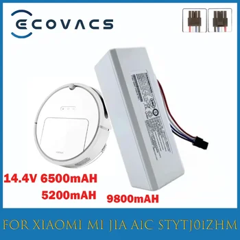ECOVACS 14.4 V 6500Mah Robot Batterij 1C P1904-4S1P-MM Voor Xiaomi Mijia A1C Robot Vacuüm Mop Curat Accesorii Onderdelen