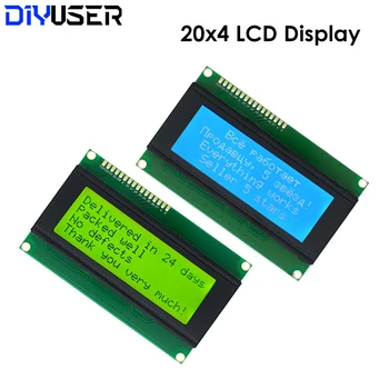 20x4 LCD Module 2004 LCD Module cu LED-uri lumina de Fundal Albastru Caracter Alb/verde Galben