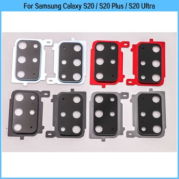 Nou Pentru Samsung Calaxy S20/S20 Plus/S20 Ultra-Spate, Camera Foto Cadru Titular Lentile De Sticlă Capac Panou Spate Aparat De Fotografiat Lentilă De Sticlă Înlocui